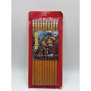 Vintage Reliance Pack Of 10 215-10 No.2 Pencils Bike